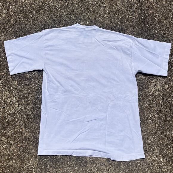 Vintage 90s Short Sleeve Knowledge Is Power T-shirt Size XL - Picture 4 of 4